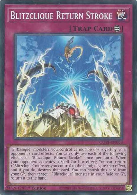 CORI-EN068 * Blitzclique Return Stroke * Common * Chaos Origins