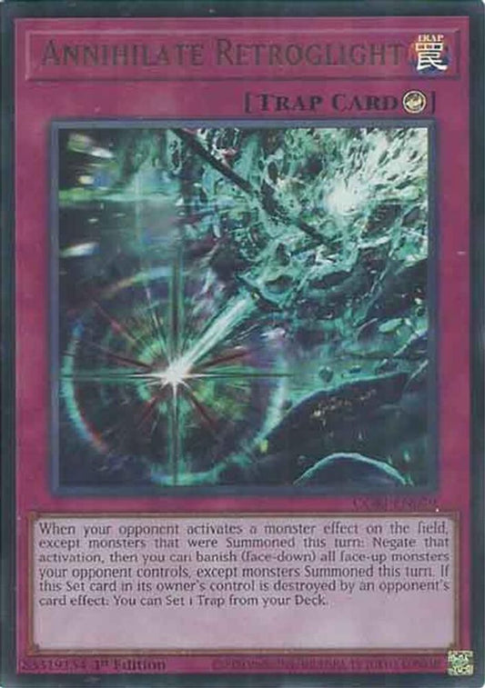CORI-EN079 * Annihilate Retroglight * Ultra Rare * Chaos Origins