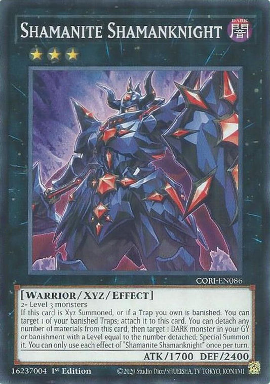 CORI-EN086 * Shamanite Shamanknight * Common * Chaos Origins