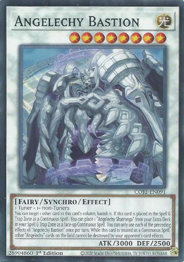 CORI-EN091 * Angelechy Bastion * Common * Chaos Origins