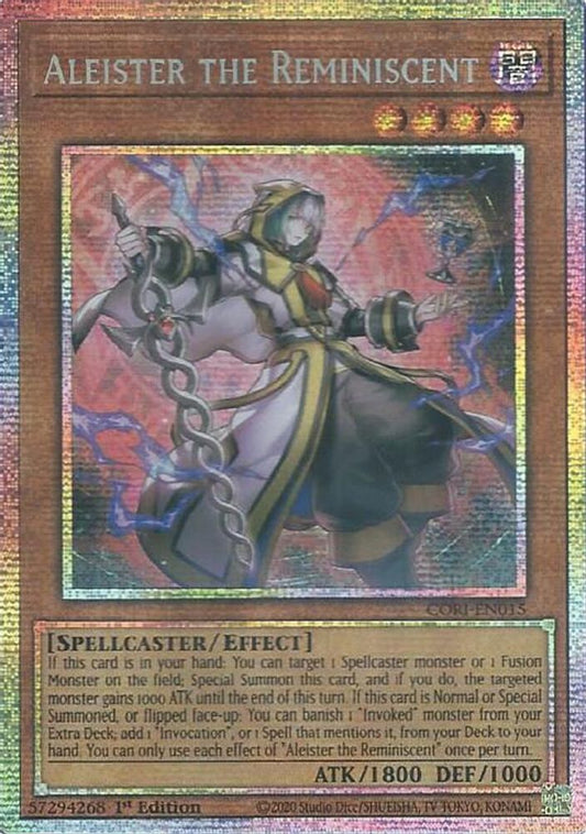 CORI-EN015 * Aleister the Reminiscent (Starlight Rare) * Starlight Rare * Chaos Origins