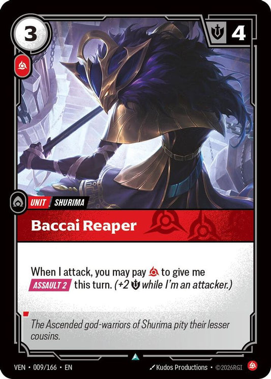 009/166 * Baccai Reaper * Uncommon * Vendetta