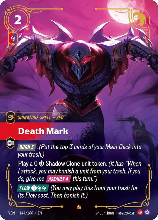 144/166 * Death Mark (Foil) * Epic * Vendetta