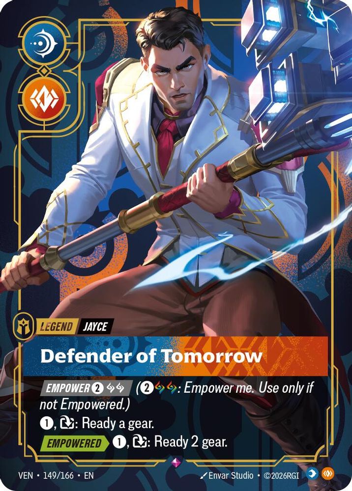 149/166 * Defender of Tomorrow (Foil) * Rare * Vendetta
