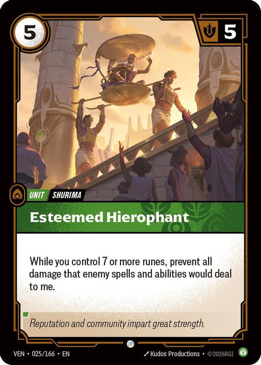 025/166 * Esteemed Hierophant * Common * Vendetta