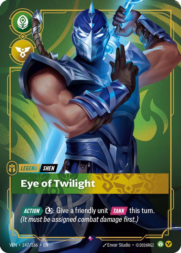 147/166 * Eye of Twilight (Foil) * Rare * Vendetta