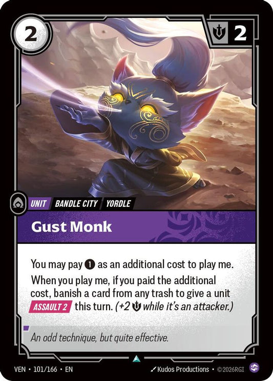 101/166 * Gust Monk * Uncommon * Vendetta