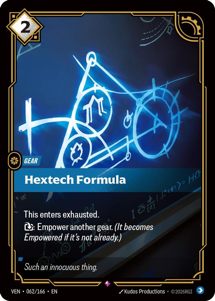 062/166 * Hextech Formula (Foil) * Rare * Vendetta