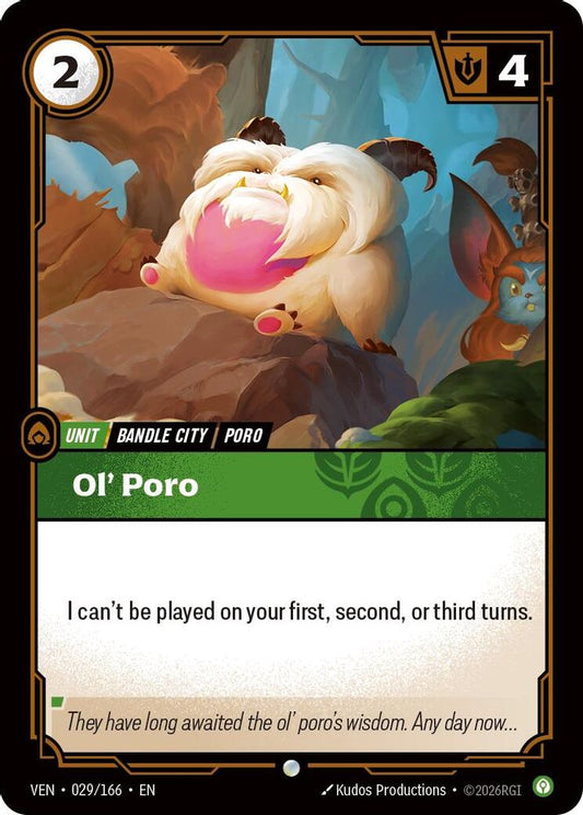 029/166 * Ol' Poro * Common * Vendetta
