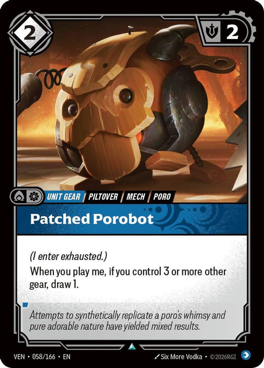 058/166 * Patched Porobot * Uncommon * Vendetta