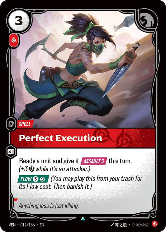 012/166 * Perfect Execution * Uncommon * Vendetta