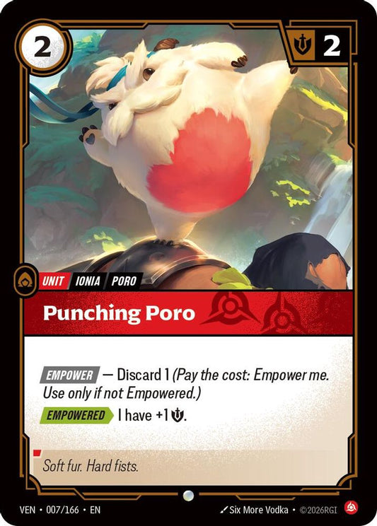 007/166 * Punching Poro * Common * Vendetta