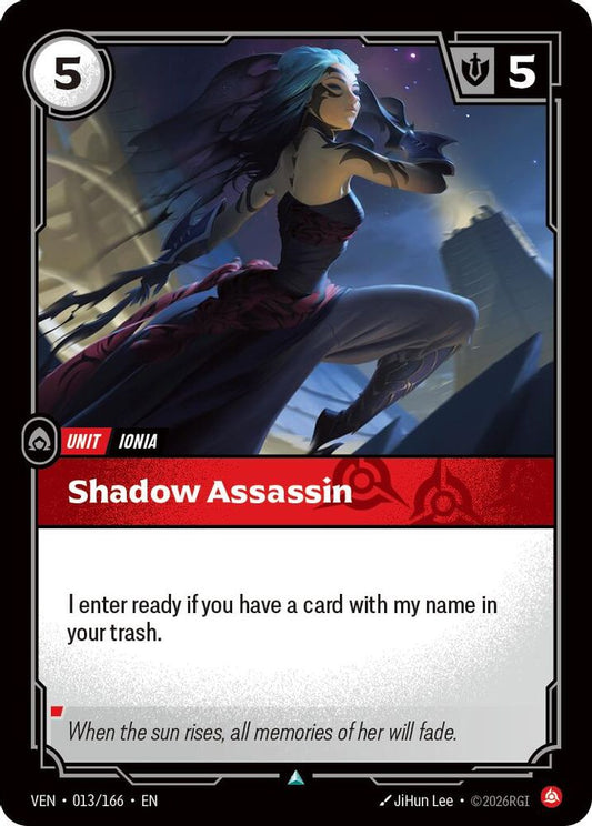 013/166 * Shadow Assassin * Uncommon * Vendetta