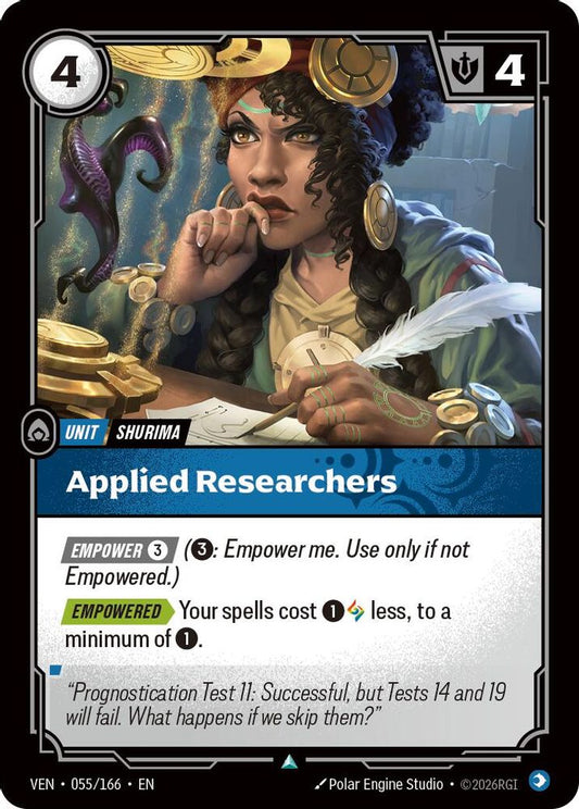 055/166 * Applied Researchers * Uncommon * Vendetta