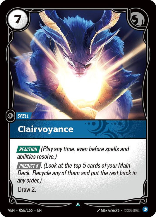 056/166 * Clairvoyance * Uncommon * Vendetta