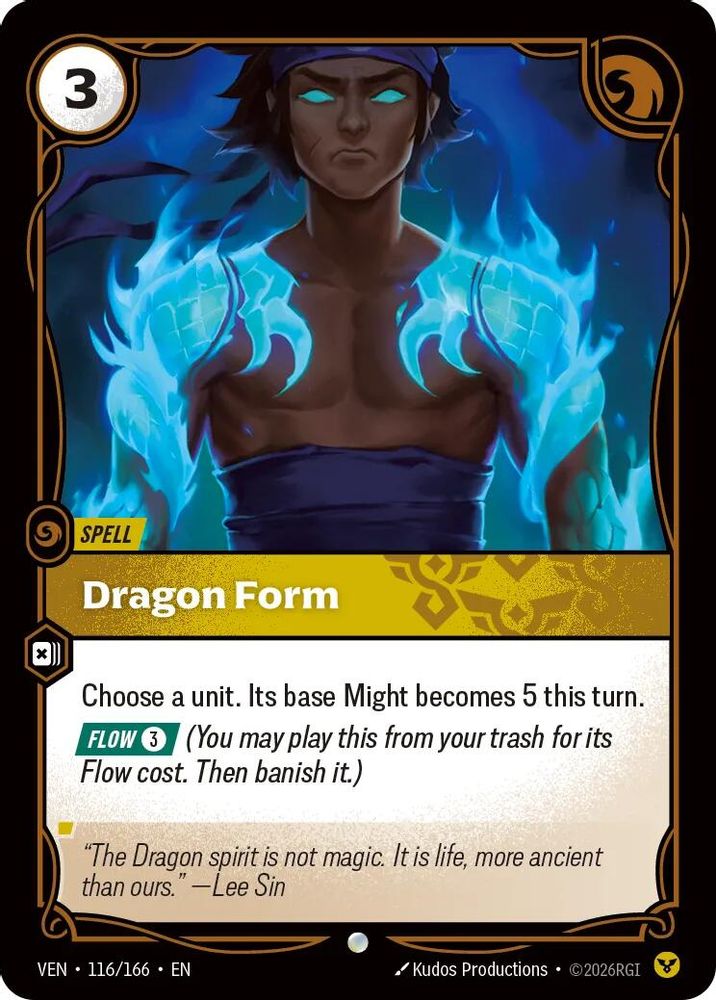 116/166 * Dragon Form * Common * Vendetta
