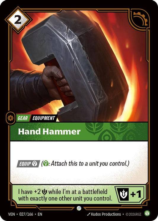 027/166 * Hand Hammer * Common * Vendetta