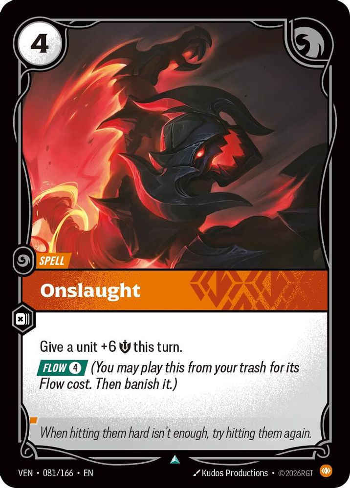081/166 * Onslaught * Uncommon * Vendetta