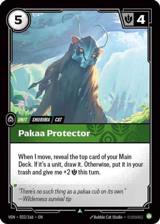 033/166 * Pakaa Protector * Uncommon * Vendetta
