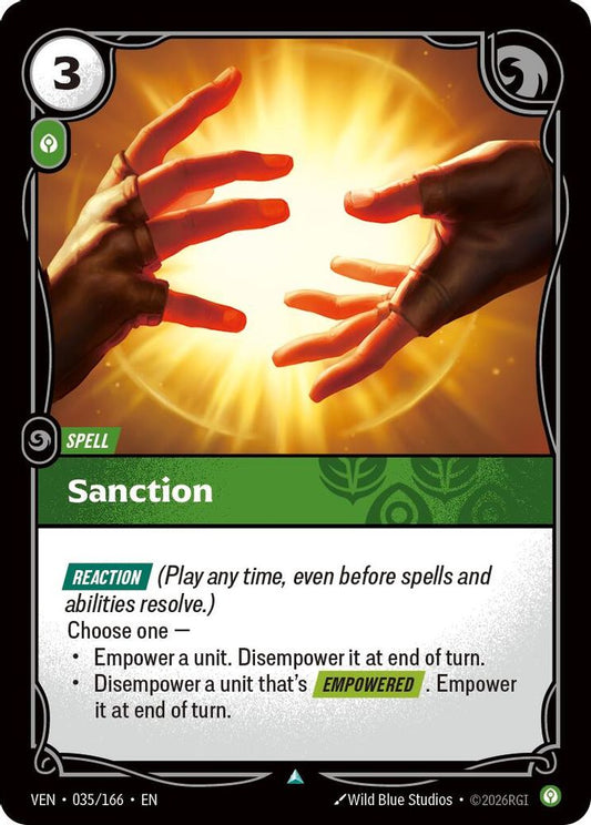 035/166 * Sanction * Uncommon * Vendetta