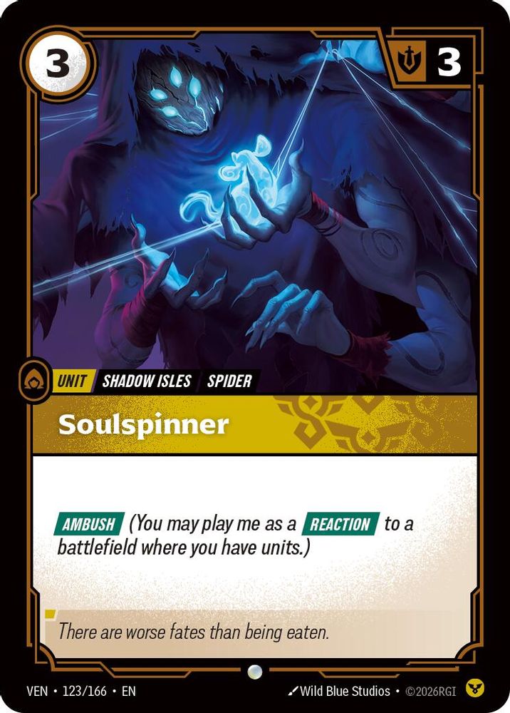 123/166 * Soulspinner * Common * Vendetta