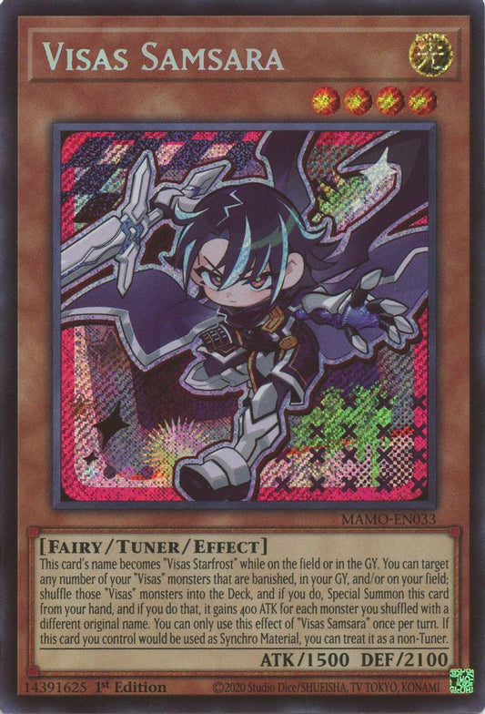MAMO-EN033 * Visas Samsara * Secret Rare * Magnificent Monsters