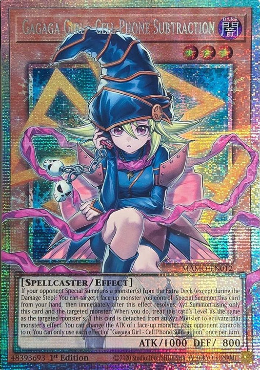 MAMO-EN012 * Gagaga Girl - Cell Phone Subtraction (Extended Art) * Starlight Rare * Magnificent Monsters