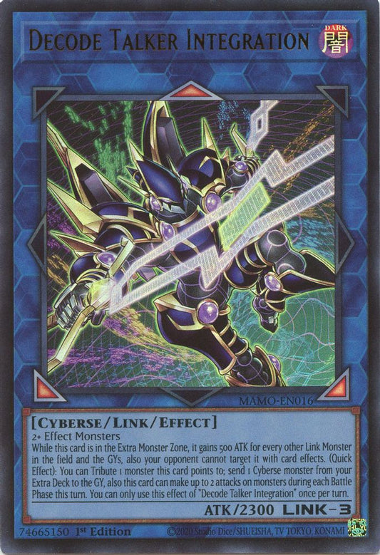MAMO-EN016 * Decode Talker Integration * Ultra Rare * Magnificent Monsters