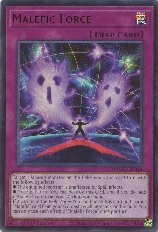 MAMO-EN024 * Malefic Force * Ultra Rare * Magnificent Monsters