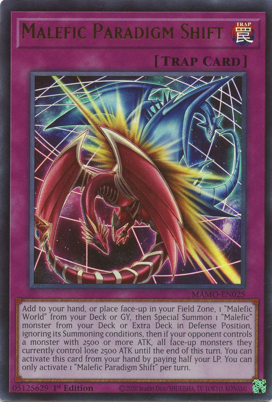 MAMO-EN025 * Malefic Paradigm Shift * Ultra Rare * Magnificent Monsters