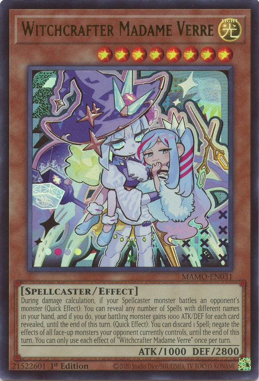 MAMO-EN031 * Witchcrafter Madame Verre * Ultra Rare * Magnificent Monsters