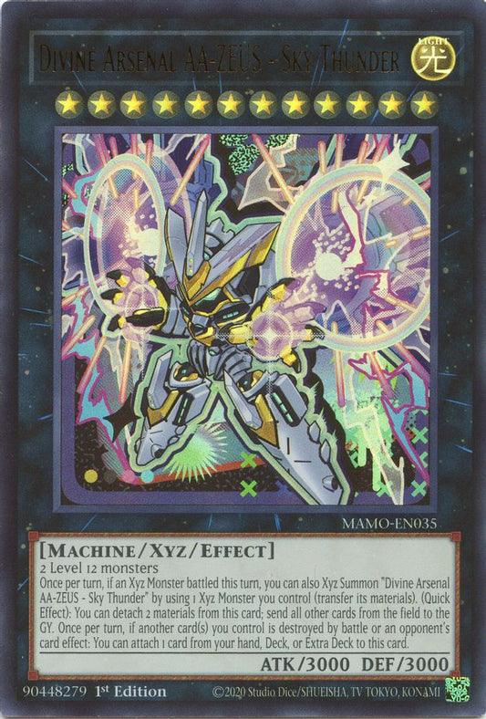 MAMO-EN035 * Divine Arsenal AA-ZEUS - Sky Thunder * Ultra Rare * Magnificent Monsters
