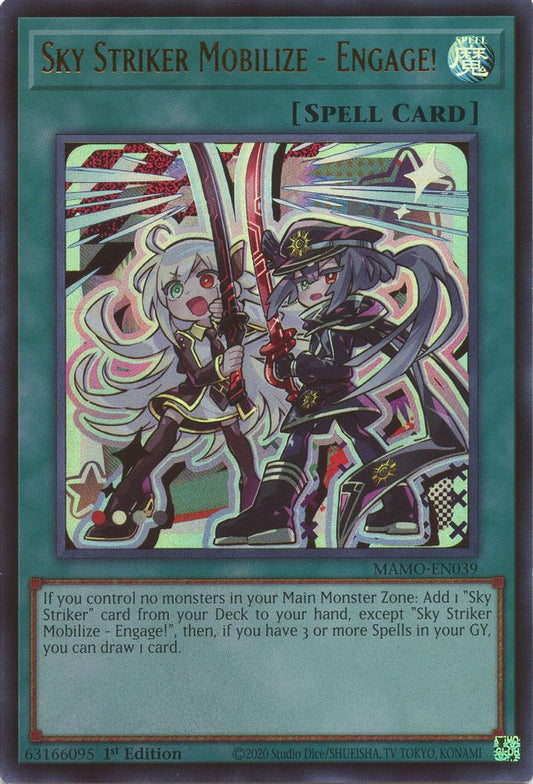MAMO-EN039 * Sky Striker Mobilize - Engage! * Ultra Rare * Magnificent Monsters