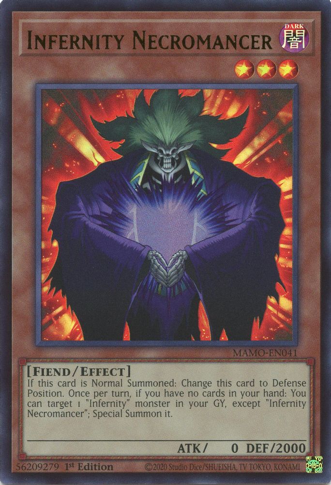 MAMO-EN041 * Infernity Necromancer * Ultra Rare * Magnificent Monsters