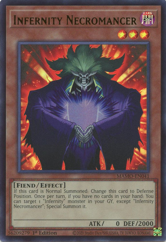 MAMO-EN041 * Infernity Necromancer * Ultra Rare * Magnificent Monsters