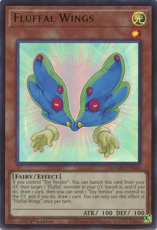 MAMO-EN044 * Fluffal Wings * Ultra Rare * Magnificent Monsters