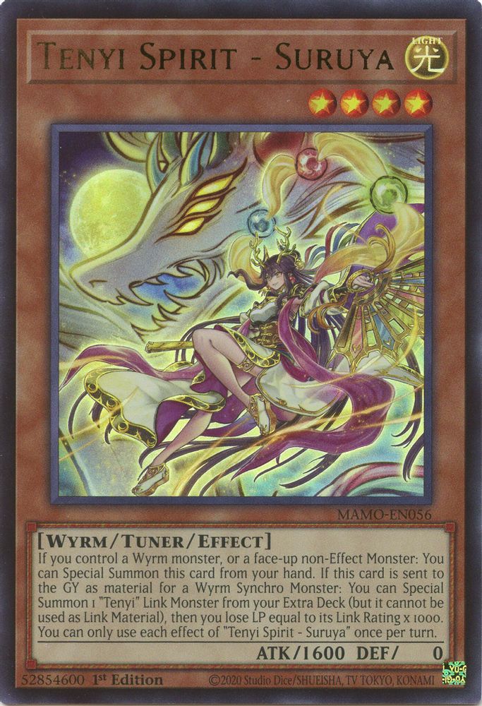 MAMO-EN056 * Tenyi Spirit - Suruya * Ultra Rare * Magnificent Monsters