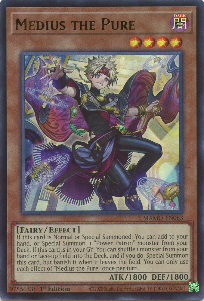 MAMO-EN063 * Medius the Pure * Ultra Rare * Magnificent Monsters