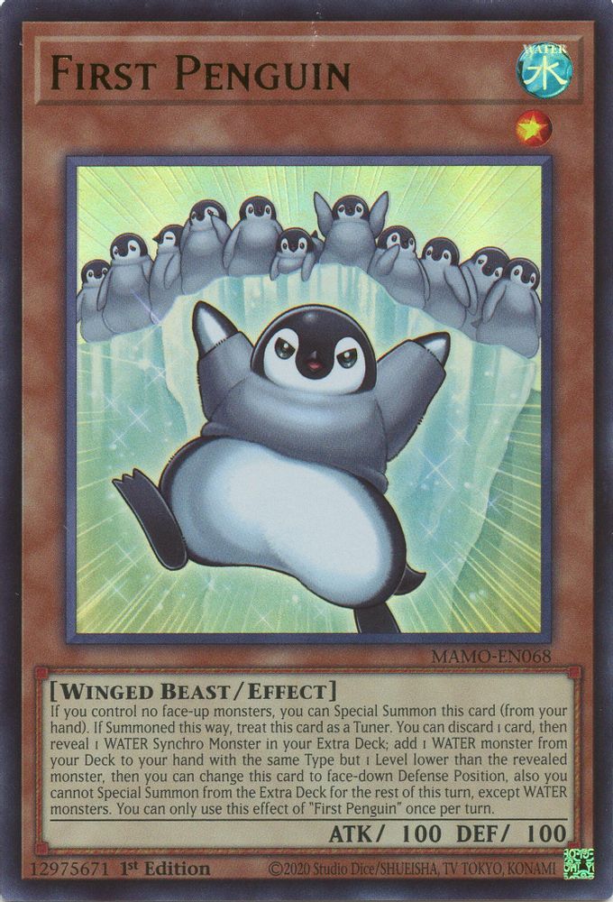 MAMO-EN068 * First Penguin * Ultra Rare * Magnificent Monsters