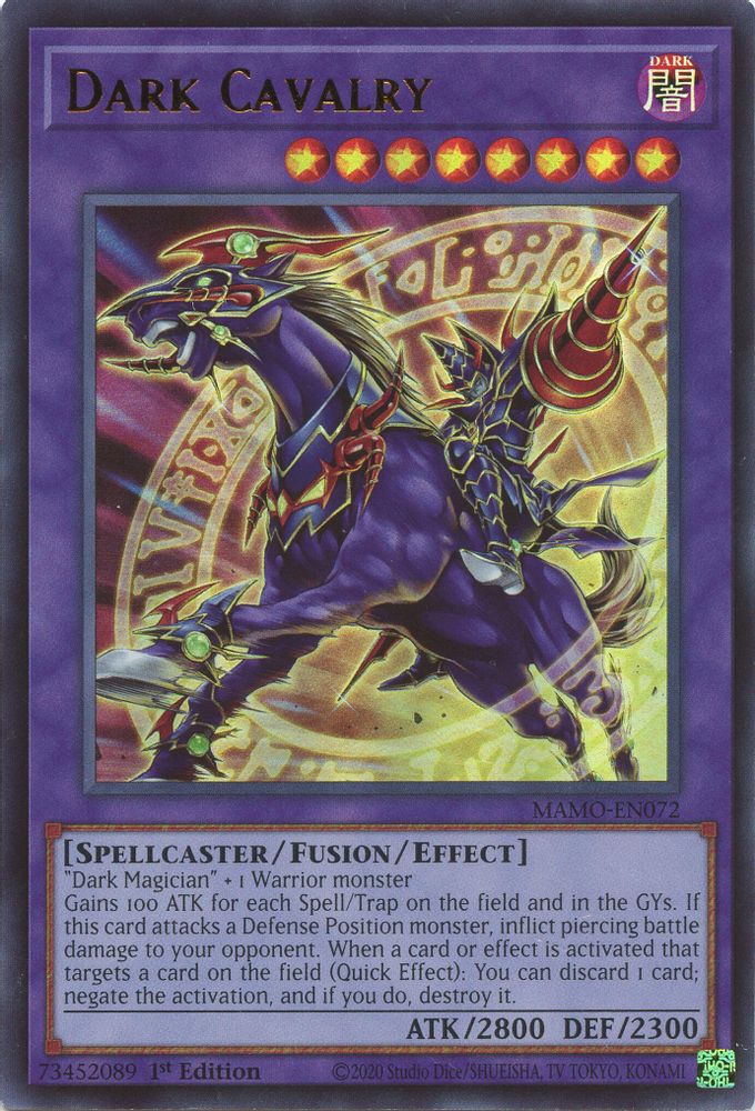 MAMO-EN072 * Dark Cavalry * Ultra Rare * Magnificent Monsters