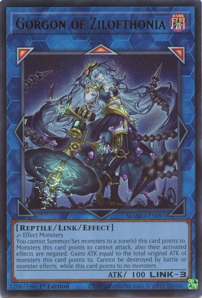 MAMO-EN091 * Gorgon of Zilofthonia * Ultra Rare * Magnificent Monsters