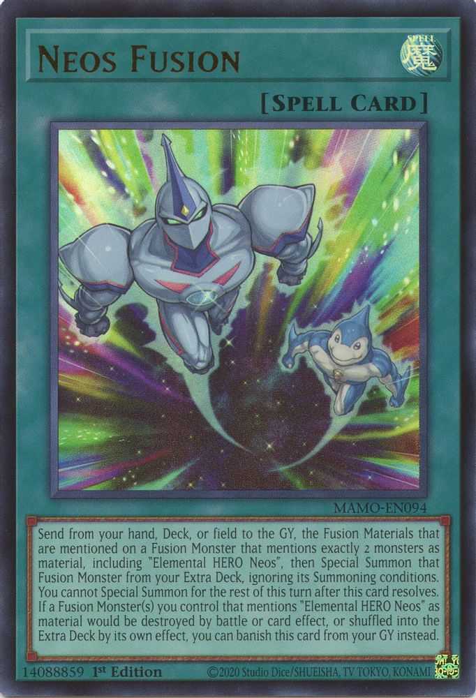 MAMO-EN094 * Neos Fusion * Ultra Rare * Magnificent Monsters