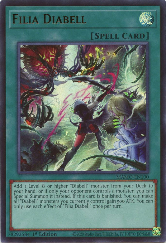 MAMO-EN100 * Filia Diabell * Ultra Rare * Magnificent Monsters