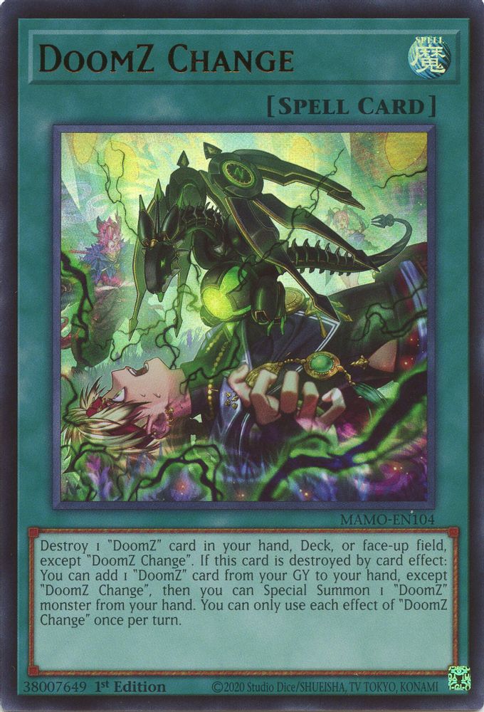 MAMO-EN104 * DoomZ Change * Ultra Rare * Magnificent Monsters
