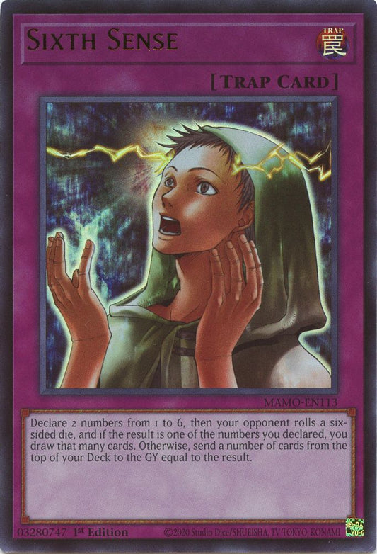 MAMO-EN113 * Sixth Sense * Ultra Rare * Magnificent Monsters