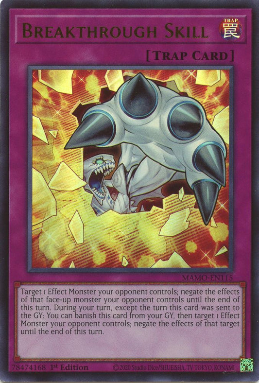 MAMO-EN115 * Breakthrough Skill * Ultra Rare * Magnificent Monsters