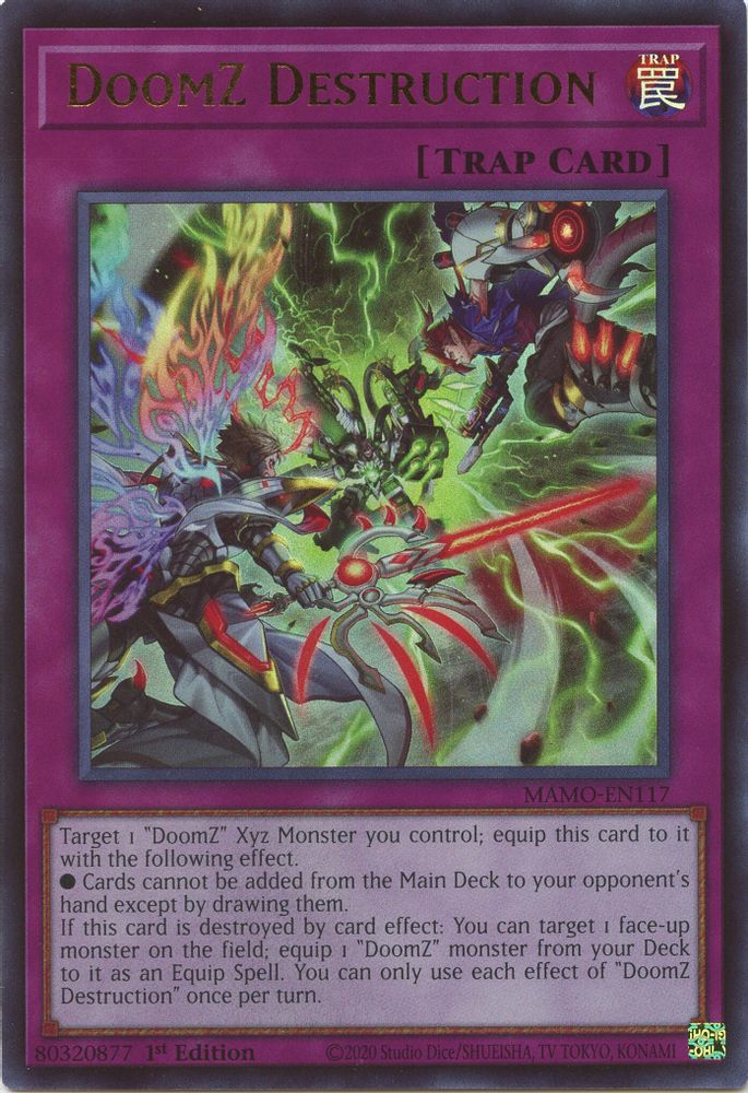 MAMO-EN117 * DoomZ Destruction * Ultra Rare * Magnificent Monsters
