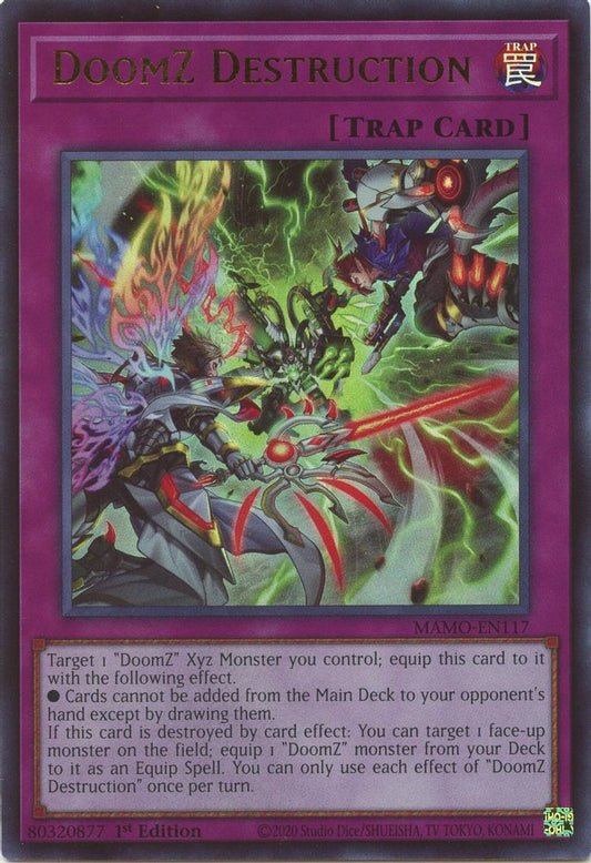 MAMO-EN117 * DoomZ Destruction * Ultra Rare * Magnificent Monsters