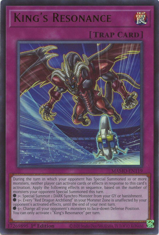 MAMO-EN119 * King's Resonance * Ultra Rare * Magnificent Monsters