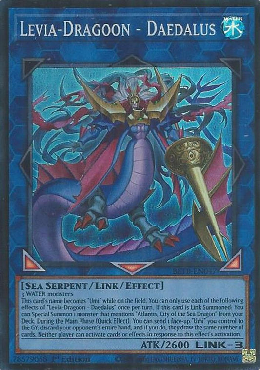 BETB-EN047 * Levia-Dragoon - Daedalus * Super Rare * Beyond the Brave